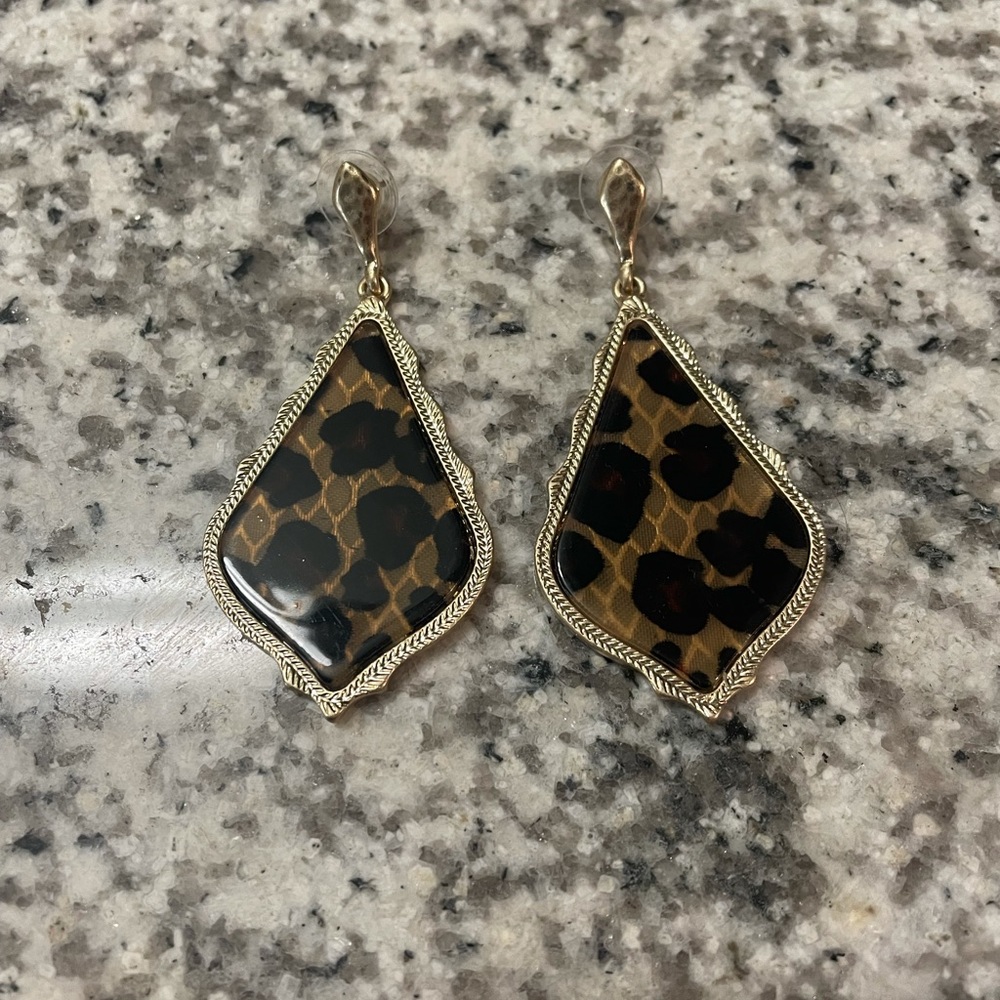 Leopard Earrings